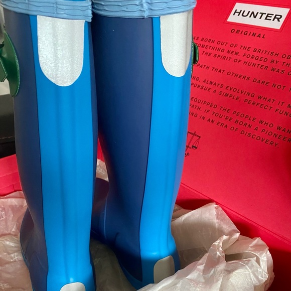 Brand New HUNTER BOOTS for Boys Sz 5 Big Kids - Picture 4 of 8